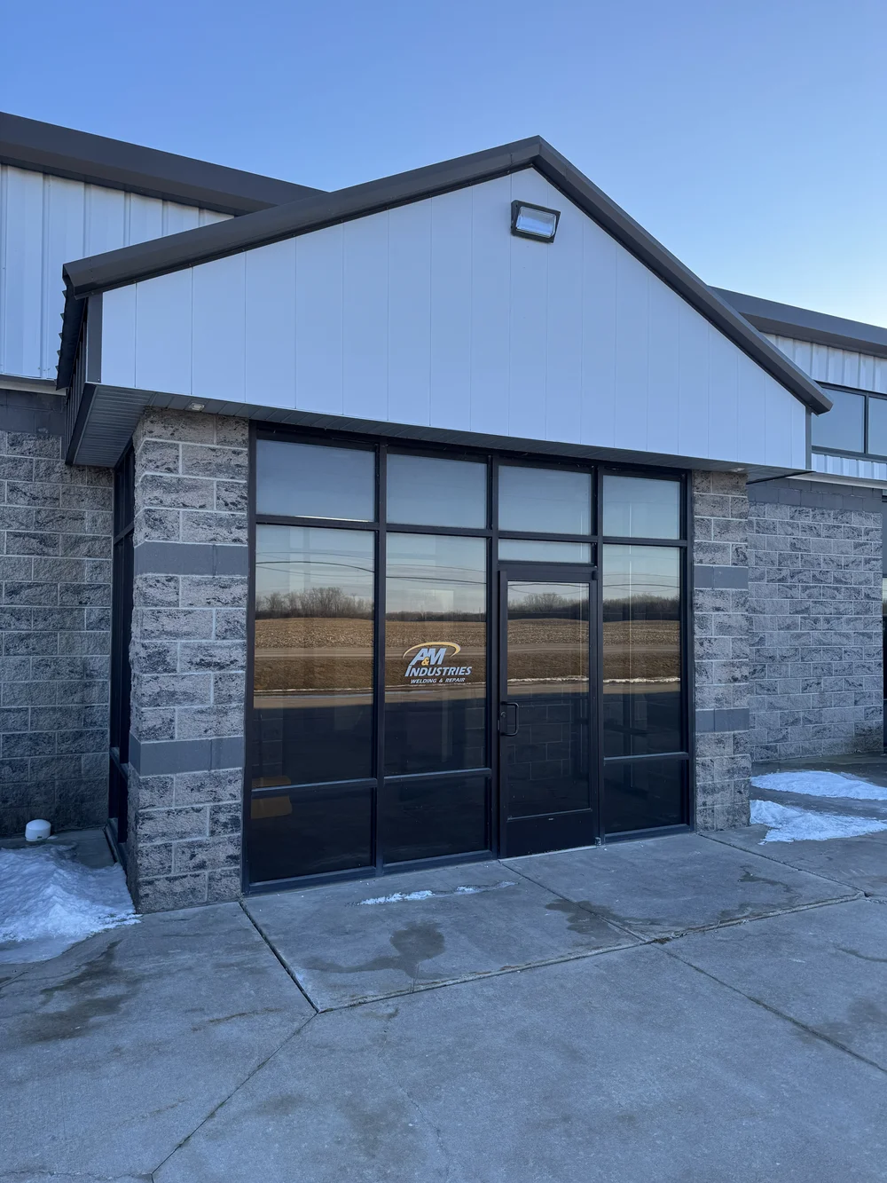 A&M Industries welding and fabrication shop — Appleton, WI