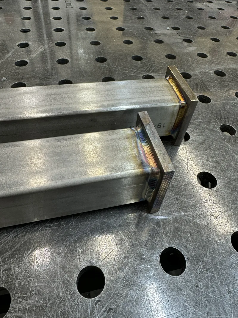 Stainless steel TIG welding — A&M Industries, Appleton WI